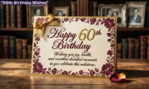 60th Birthday Wishes