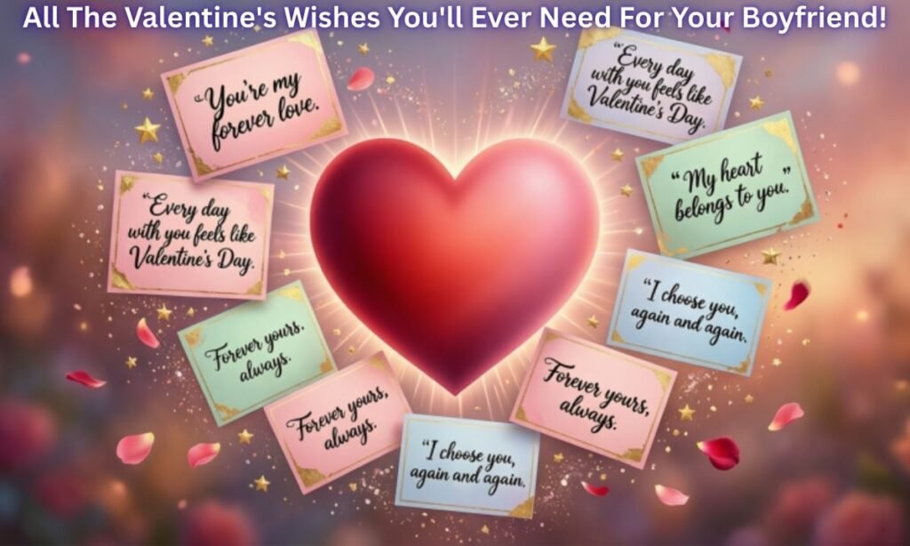 All The Valentine's Wishes You'll Ever Need For Your Boyfriend!