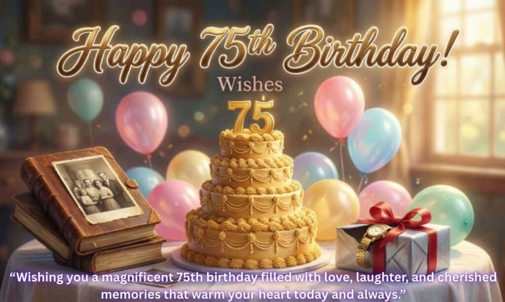 Happy 75th Birthday Wishes