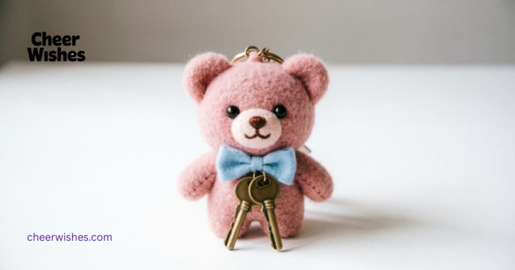 Lovely keyholder captions