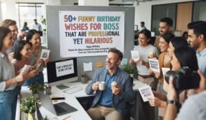 Funny Birthday Wishes for Boss