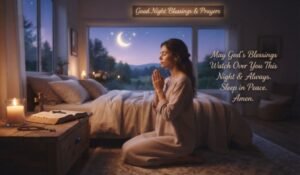 Good Night Blessings and Prayers