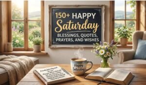 150+ Happy Saturday Blessings, Quotes, Prayers, and Wishes