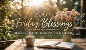 250+ Friday Blessings: Prayers, Quotes and Messages to Share