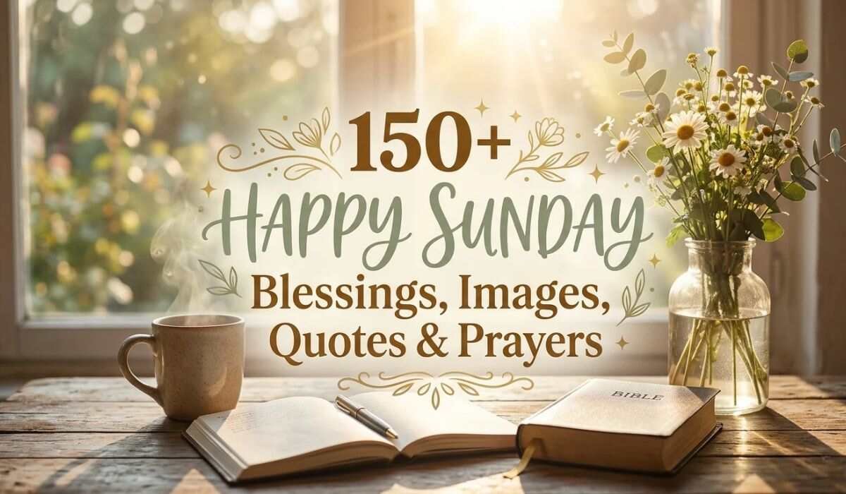 Happy Sunday Blessings, Images, Quotes, and Prayers