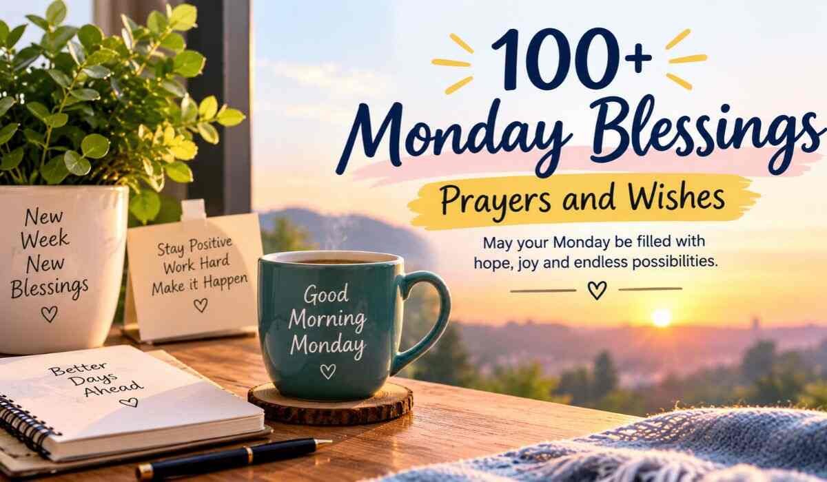 100+ Monday Blessings, Prayers, and Wishes